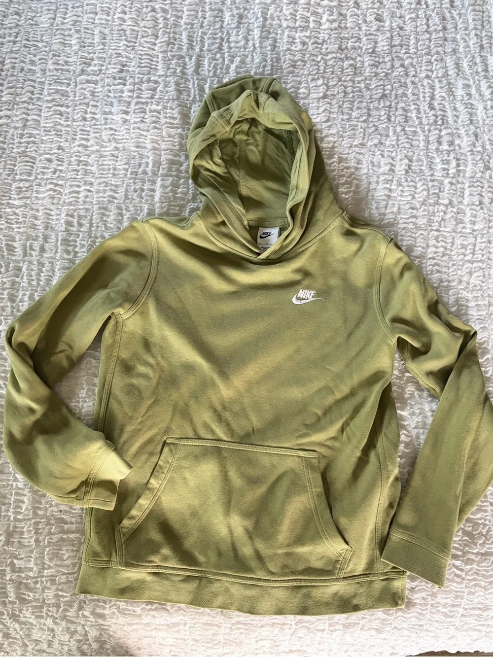 Nike Youth XL Pullover Hoodie Sage Green